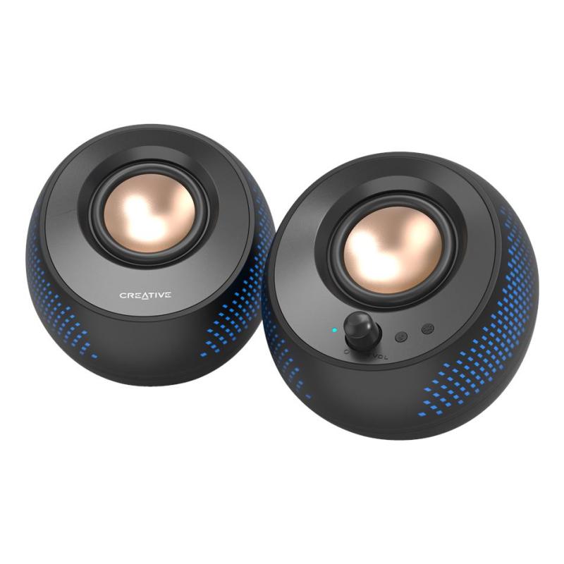 Creative Computer Speaker Pebble X bluetooth black Schwarz (51MF1715AA000)