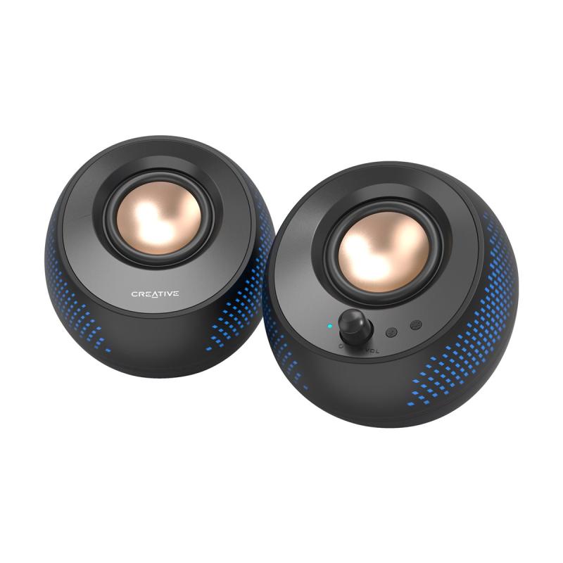Creative Computer Speaker Pebble X bluetooth black Schwarz (51MF1715AA000)