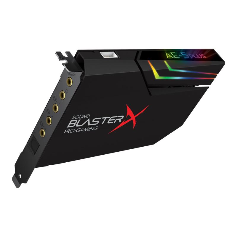Creative Sound BlasterX AE-5 AE5 Plus 5 1 Creative1 Creative 1 channel Sound Card (70SB174000003)