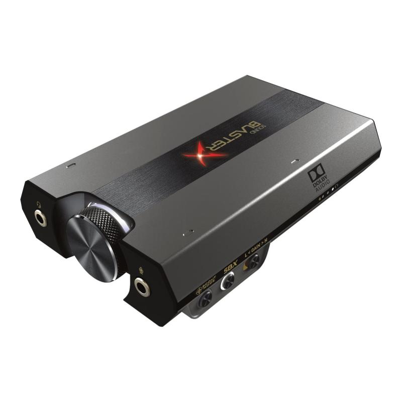 Creative Sound BlasterX G6 USB-C USBC Sound Card (70SB177000003)