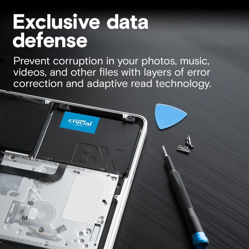 Crucial BX500 Internal (CT4000BX500SSD1) SSD 4TB 2 5" Crucial5" Crucial 5"