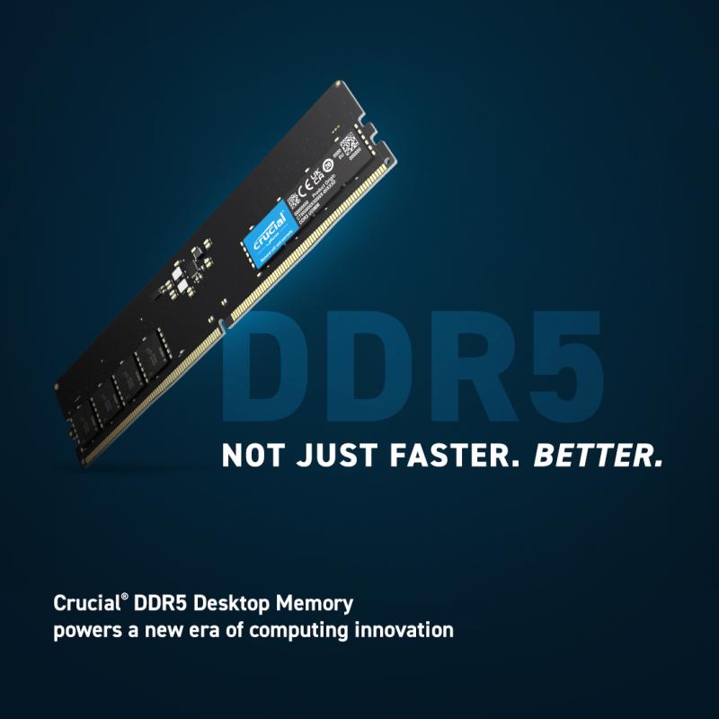 Crucial DDR5 32GB (2x16GB) 4800MHz (CT2K16G48C40U5)