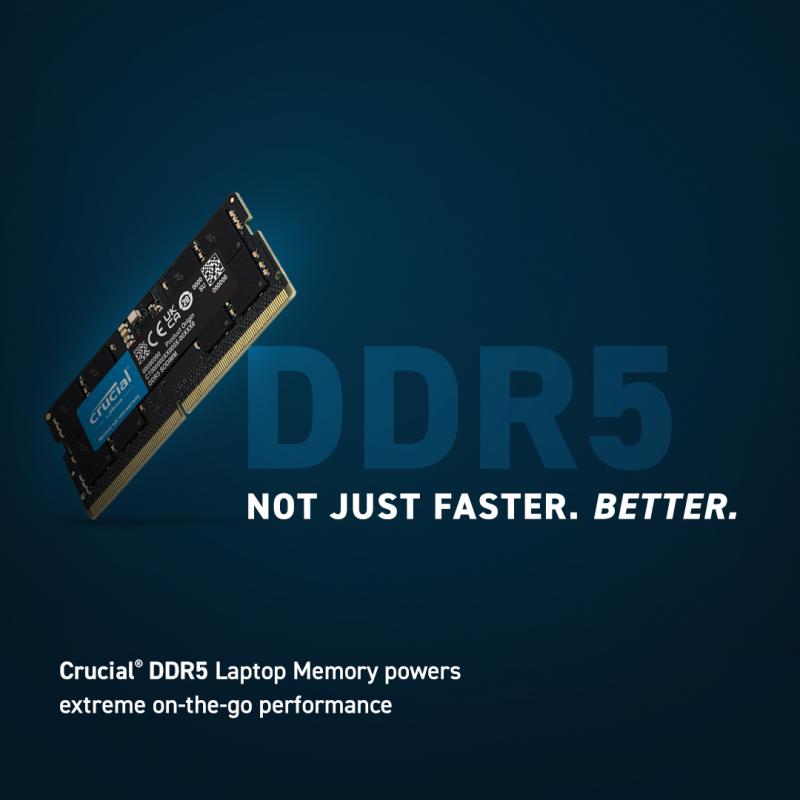 Crucial DDR5 48GB 5600MHz SO-DIMM SODIMM (CT48G56C46S5)