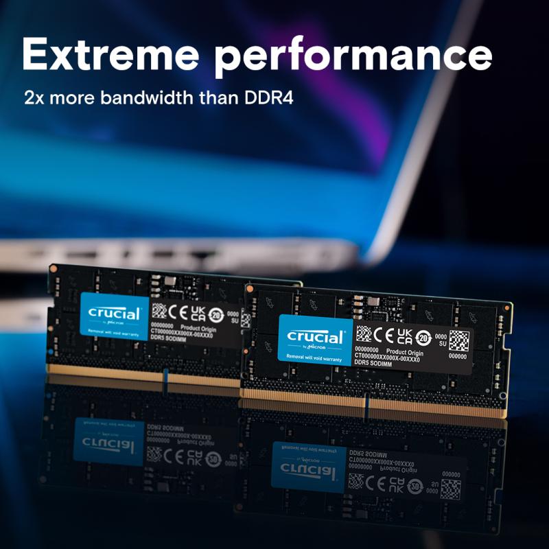 Crucial DDR5 64GB 5600MHz SO-DIMM SODIMM (CT64G56C46S5)