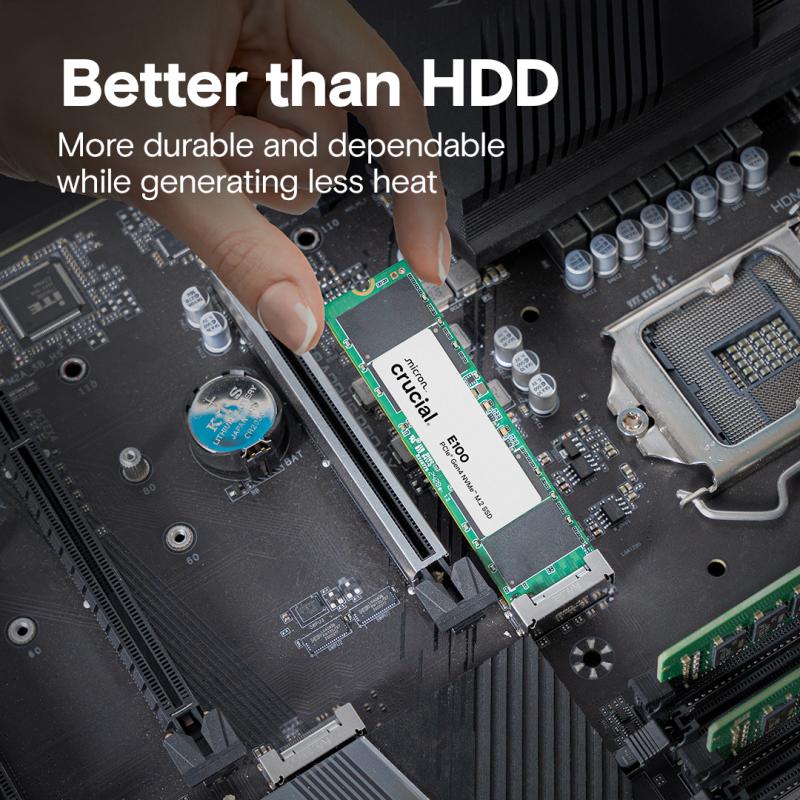 Crucial E100 Internal (CT2000E100SSD8) SSD 2TB M 2 Crucial2 Crucial 2