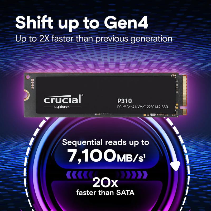 Crucial P310 Internal (CT500P310SSD8) SSD 500GB M 2 Crucial2 Crucial 2