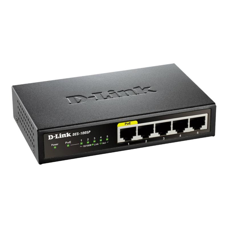 D-LINK DLINK Switch DES-1005P DES1005P (DES-1005P E) (DES1005P E)