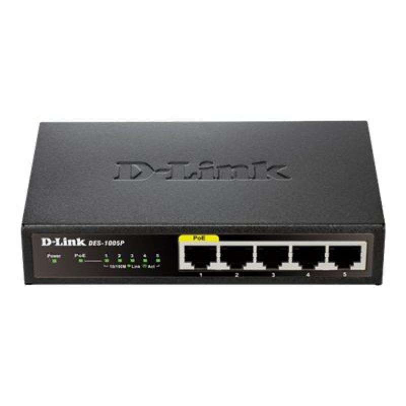 D-LINK DLINK Switch DES-1005P DES1005P (DES-1005P E) (DES1005P E)