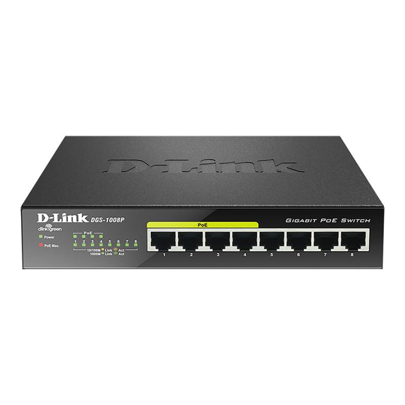 D-LINK DLINK Switch DGS-1008P E DGS1008P E (DGS-1008P/E)