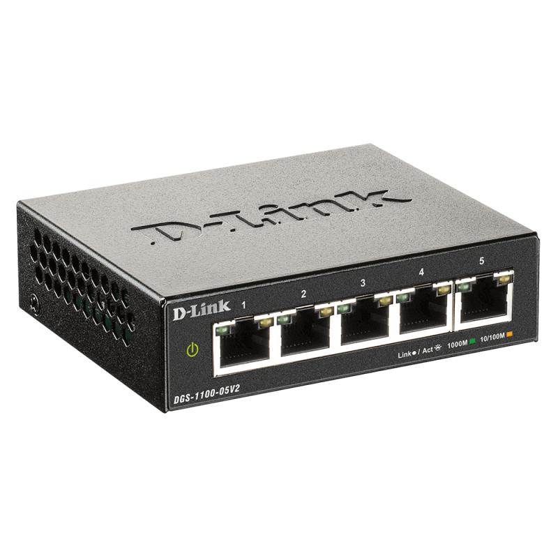 D-LINK DLINK Switch DGS-1100-05V2 E DGS110005V2 E (DGS-1100-05V2/E)