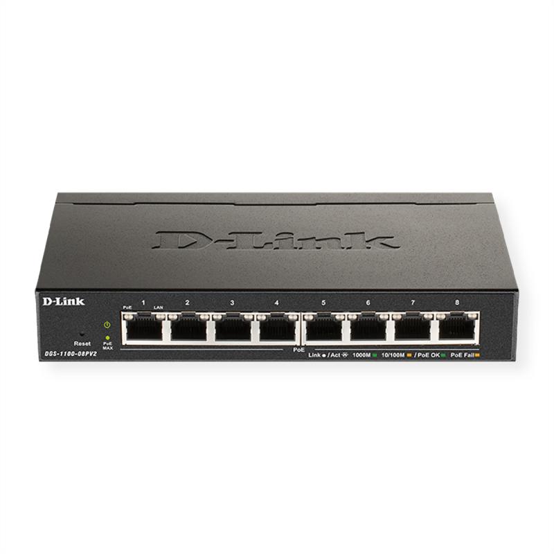 D-Link DLink Switch DGS-1100-08PV2 E DGS110008PV2 E (DGS-1100-08PV2 E) (DGS110008PV2 E)