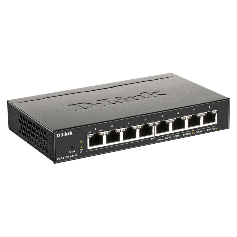 D-Link DLink Switch DGS-1100-08PV2 E DGS110008PV2 E (DGS-1100-08PV2 E) (DGS110008PV2 E)