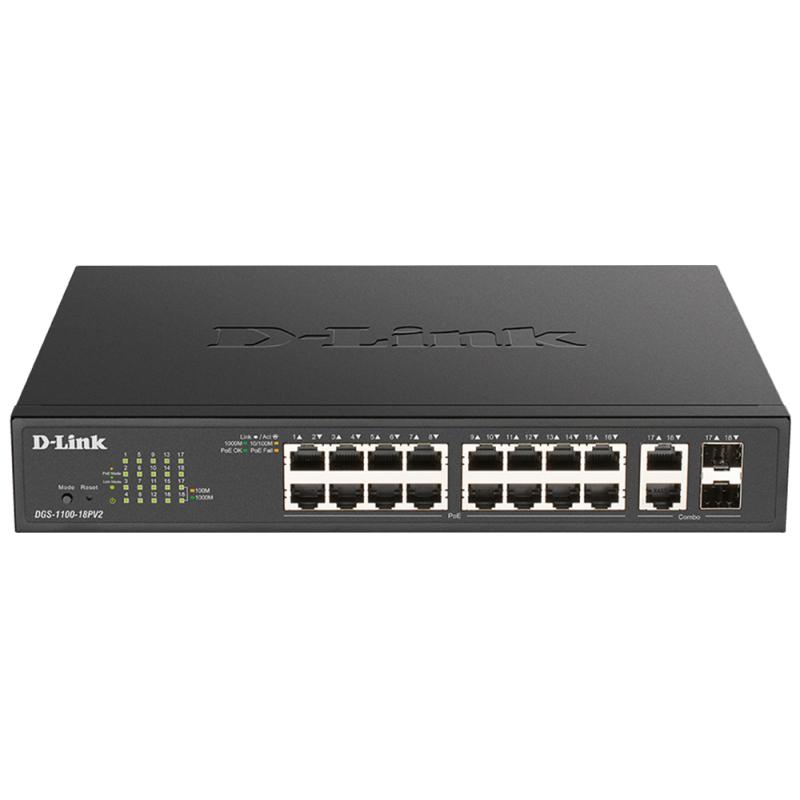 D-LINK DLINK Switch DGS-1100-18PV2 DGS110018PV2 (DGS-1100-18PV2)