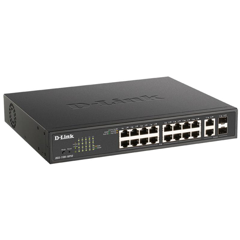 D-LINK DLINK Switch DGS-1100-18PV2 DGS110018PV2 (DGS-1100-18PV2)