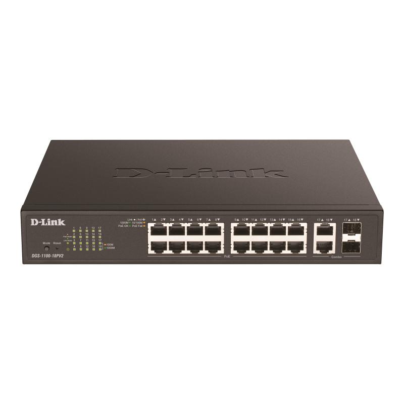 D-LINK DLINK Switch DGS-1100-18PV2 DGS110018PV2 (DGS-1100-18PV2)