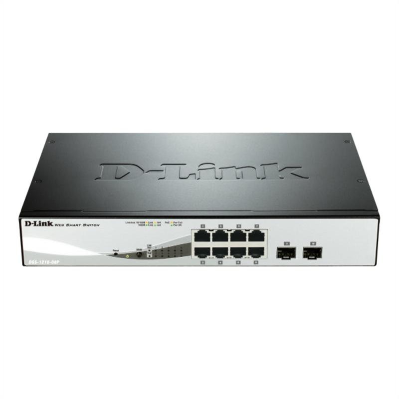 D-Link DLink Switch DGS-1210-08P E DGS121008P E (DGS-1210-08P/E)