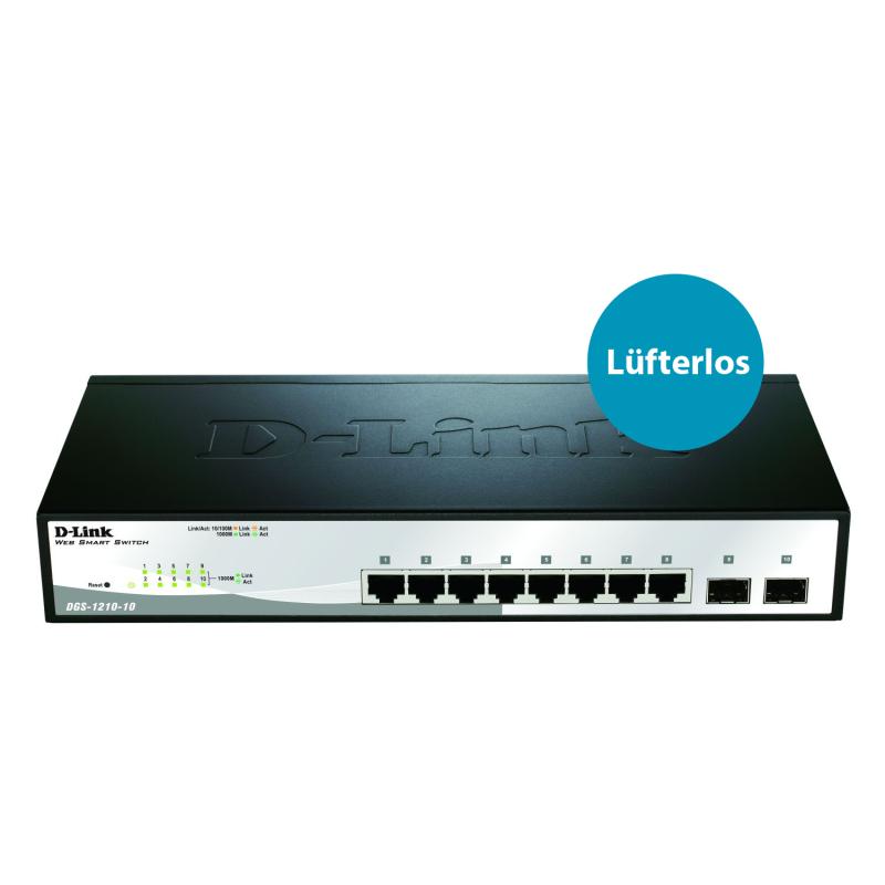 D-Link DLink Switch DGS-1210-10 E DGS121010 E (DGS-1210-10/E)