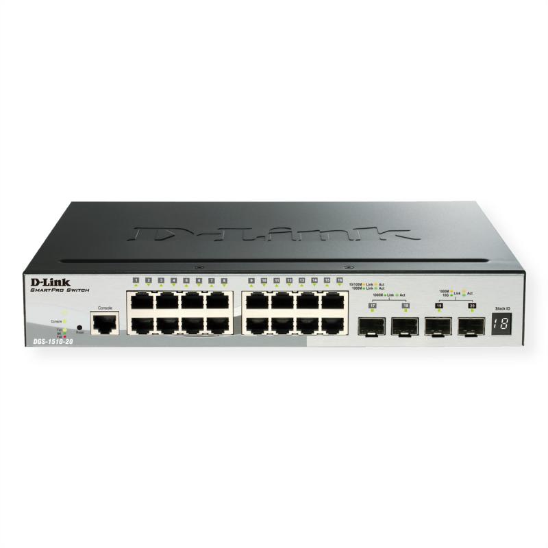 D-Link DLink Switch DGS-1510-20 E DGS151020 E (DGS-1510-20/E)