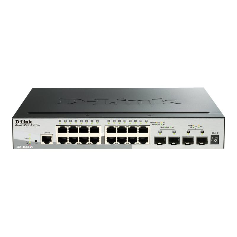 D-Link DLink Switch DGS-1510-20 E DGS151020 E (DGS-1510-20 E) (DGS151020 E)
