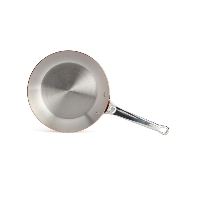 De Buyer Copper Steel Induction Evasee Saute Pan Prima Matera 24cm (6224 24) deBuyer24) deBuyer 24)