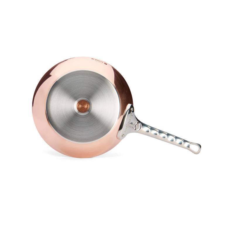 De Buyer Copper Steel Induction Evasee Saute Pan Prima Matera 24cm (6224 24) deBuyer24) deBuyer 24)
