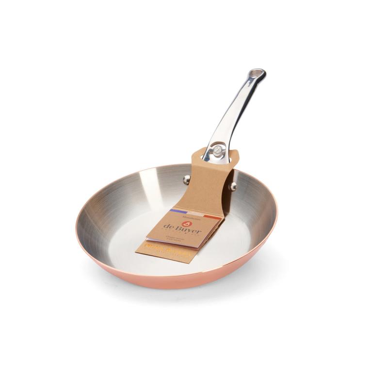 De Buyer Copper Steel Induction Frying Pan Prima Matera 20cm (6224 20) deBuyer20) deBuyer 20)