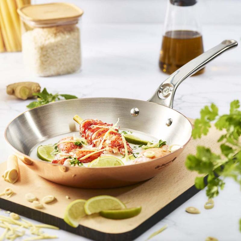 De Buyer Copper Steel Induction Frying Pan Prima Matera 20cm (6224 20) deBuyer20) deBuyer 20)