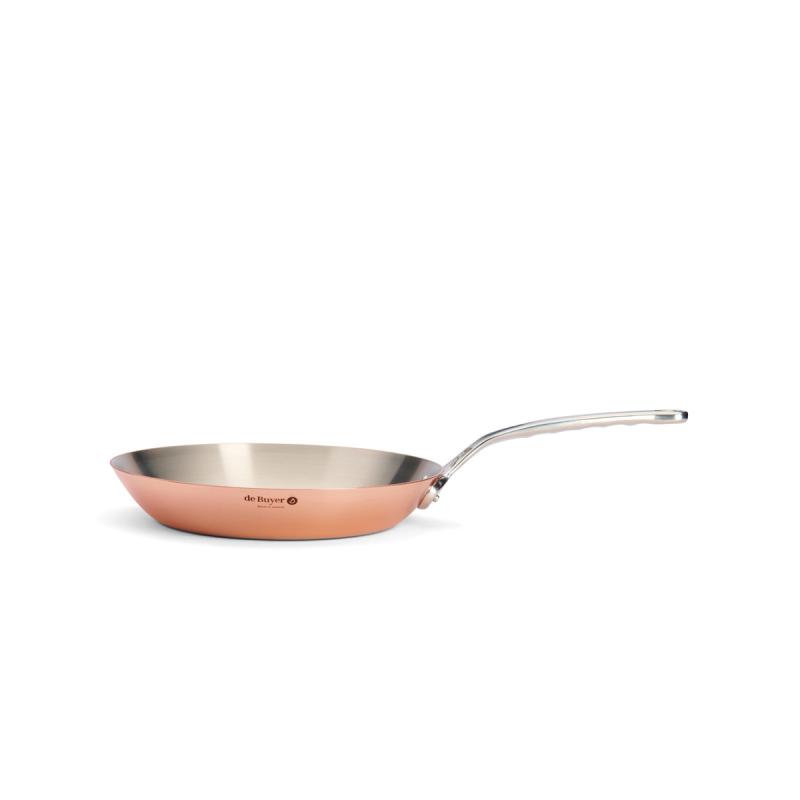 De Buyer Copper Steel Induction Frying Pan Prima Matera 28cm (6224 28) deBuyer28) deBuyer 28)