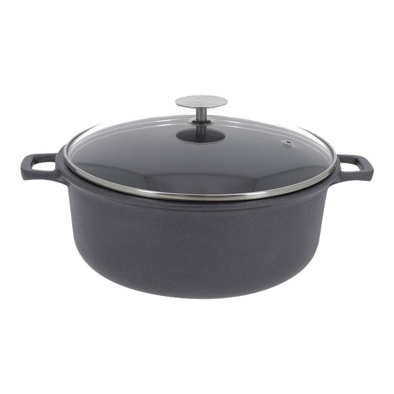 De Buyer Non-Stick NonStick Cast Aluminium Induction Country Pan Choc Extreme 24cm (8311 24) deBuyer24) deBuyer 24)