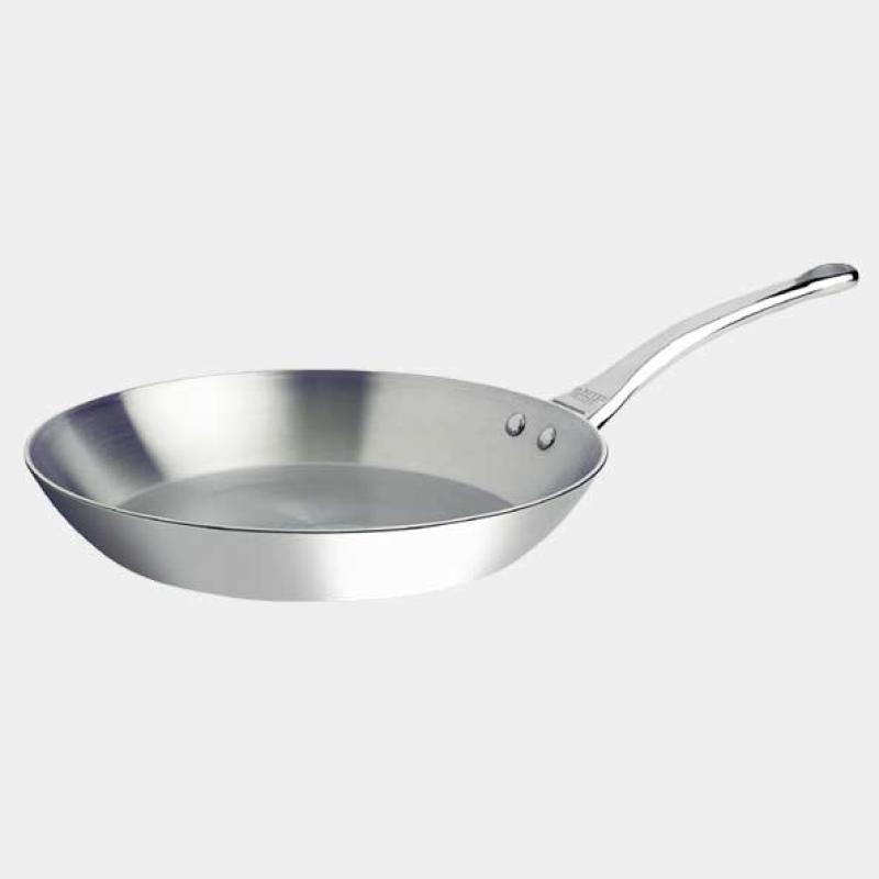 De Buyer Stainless Steel Induction Frying Pan Affinity 24cm (3724 24) deBuyer24) deBuyer 24)