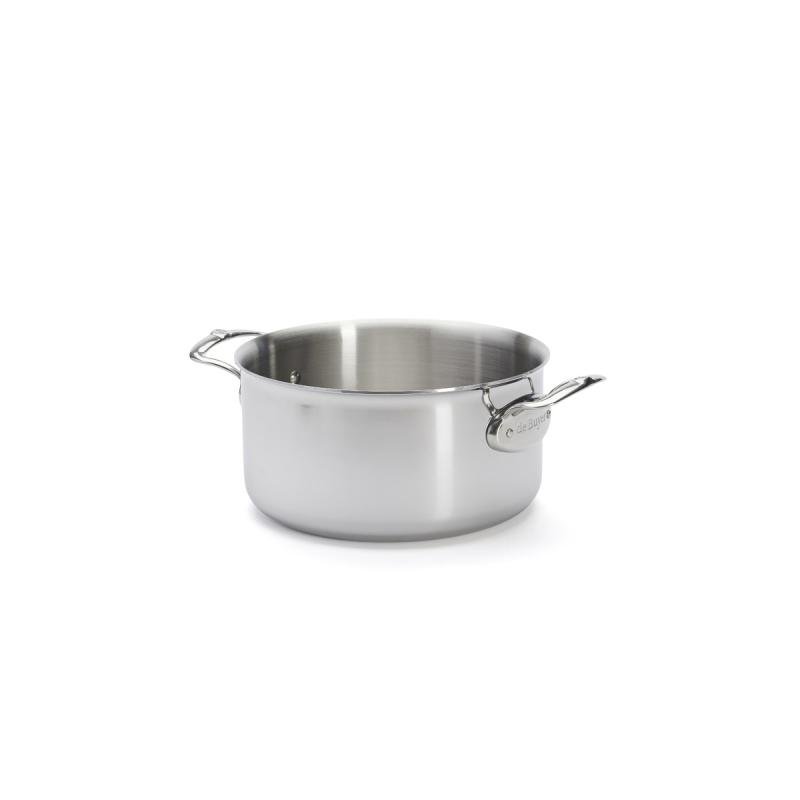 De Buyer Stainless Steel Induction Stewpot With Lid Affinity 24cm (3742 24) deBuyer24) deBuyer 24)