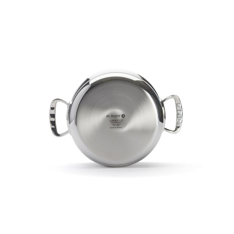 De Buyer Stainless Steel Induction Stewpot With Lid Affinity 24cm (3742 24) deBuyer24) deBuyer 24)