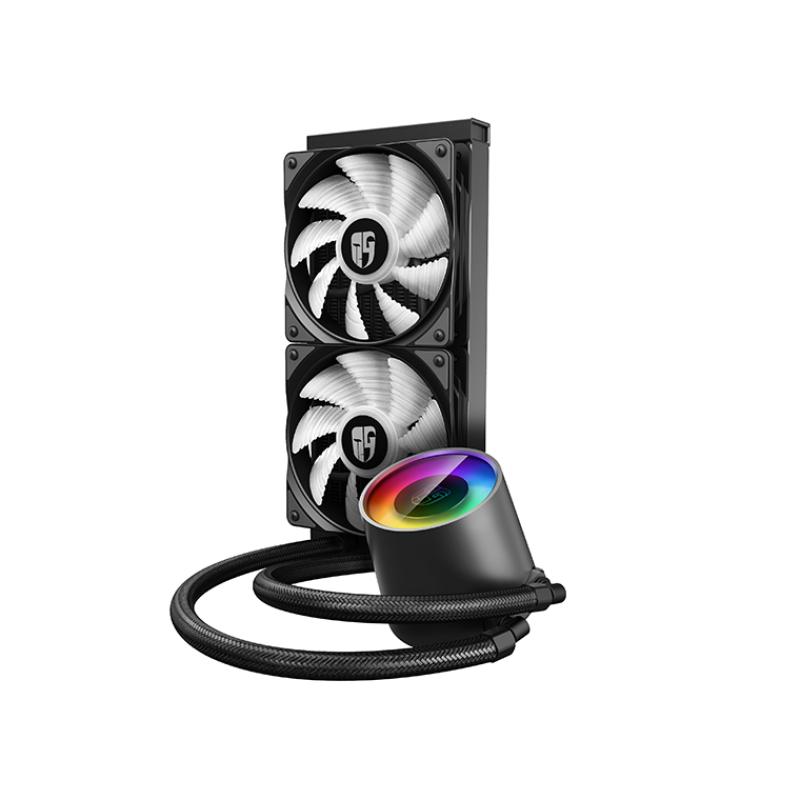 DeepCool Gamer Storm Castle 240 RGB V2 Prozessor-Flüssigkeitskühlsystem ProzessorFlüssigkeitskühlsystem (DP-GS-H12AR-CSL240V2) (DPGSH12ARCSL240V2)