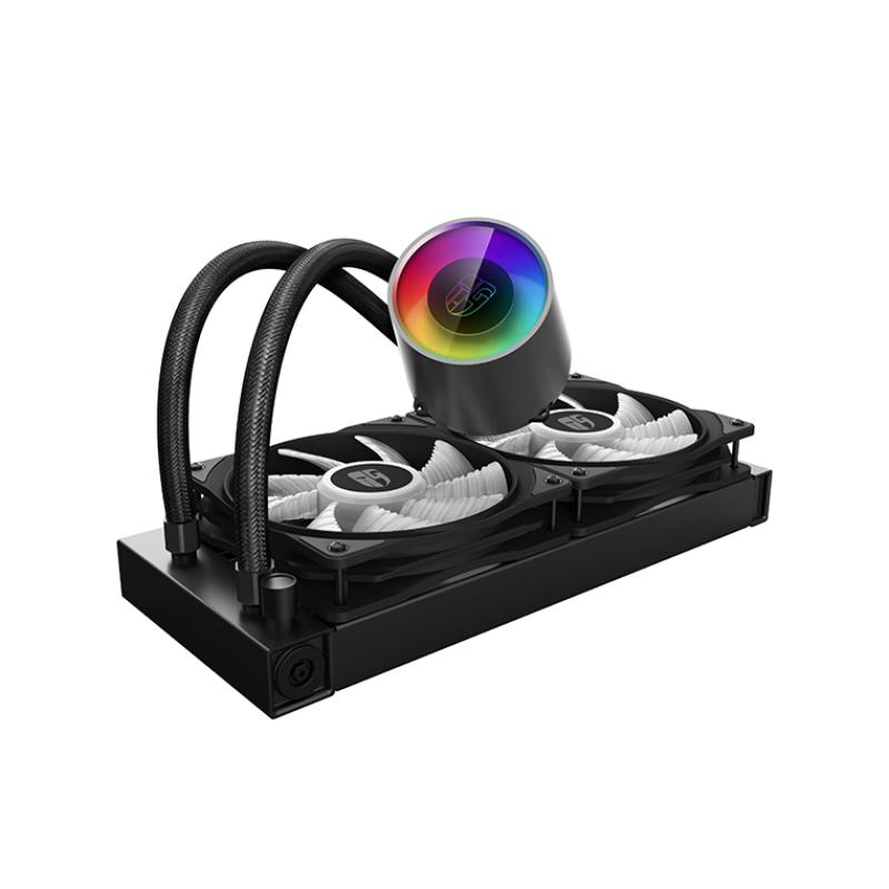 DeepCool Gamer Storm Castle 240 RGB V2 Prozessor-Flüssigkeitskühlsystem ProzessorFlüssigkeitskühlsystem (DP-GS-H12AR-CSL240V2) (DPGSH12ARCSL240V2)