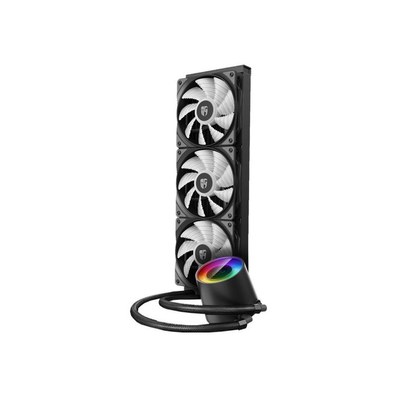 DeepCool Gamer Storm Castle 360RGB V2 Prozessor-Flüssigkeitskühlsystem ProzessorFlüssigkeitskühlsystem (DP-GS-H12AR-CSL360V2) (DPGSH12ARCSL360V2)