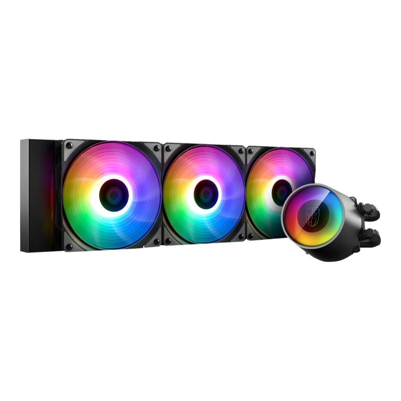 DeepCool Gamer Storm Castle 360RGB V2 Prozessor-Flüssigkeitskühlsystem ProzessorFlüssigkeitskühlsystem (DP-GS-H12AR-CSL360V2) (DPGSH12ARCSL360V2)