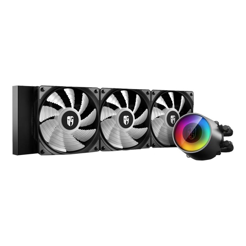 DeepCool Gamer Storm Castle 360RGB V2 Prozessor-Flüssigkeitskühlsystem ProzessorFlüssigkeitskühlsystem (DP-GS-H12AR-CSL360V2) (DPGSH12ARCSL360V2)