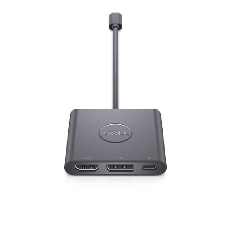 Dell Adapter USB-C USBC to HDMI DP with Power Pass-Through PassThrough (DBQAUANBC070)