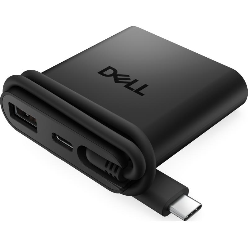 Dell Pro 4-in-1 4in1 USB-C USBC Travel Hub-DA225 HubDA225 (DA225-BK-EMEA) (DA225BKEMEA)