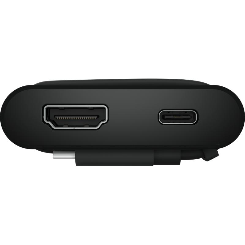 Dell Pro 4-in-1 4in1 USB-C USBC Travel Hub-DA225 HubDA225 (DA225-BK-EMEA) (DA225BKEMEA)