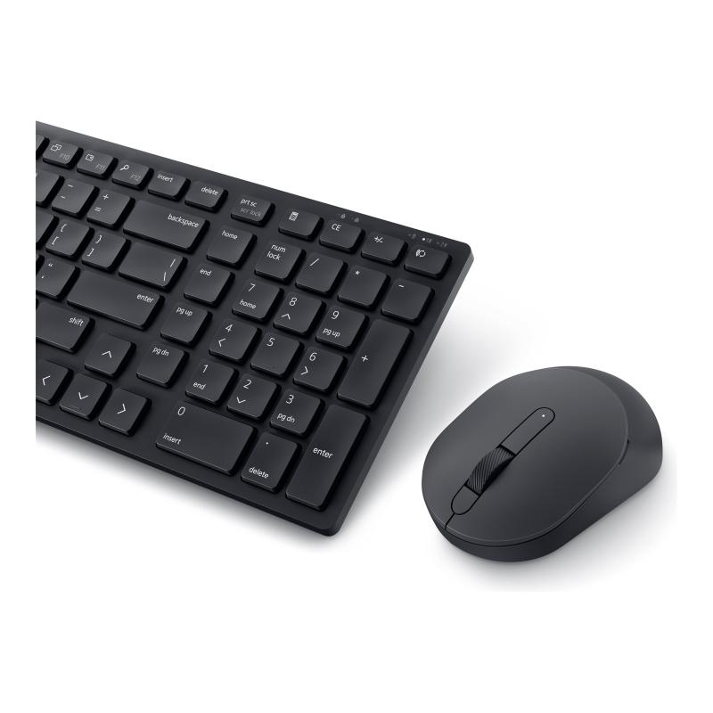 Dell Pro Compact Silent Keyboard and Mouse KM555 (KM555-BLK-GER) (KM555BLKGER)