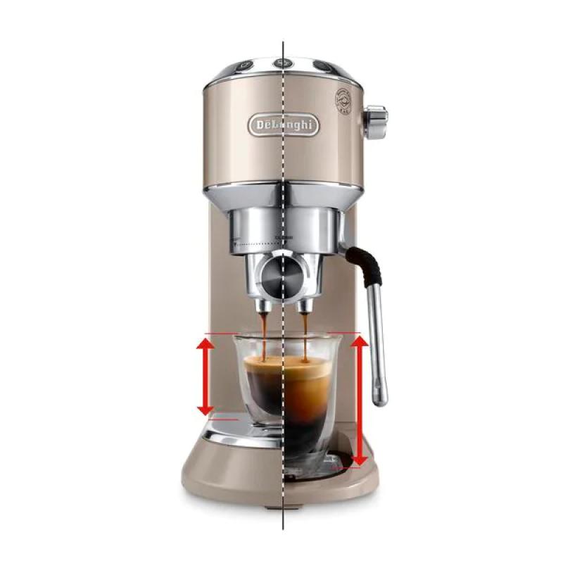 DeLonghi Coffeemachine Dedica Arte EC885 BG DelonghiBG Delonghi BG brown grey (EC885.BG)