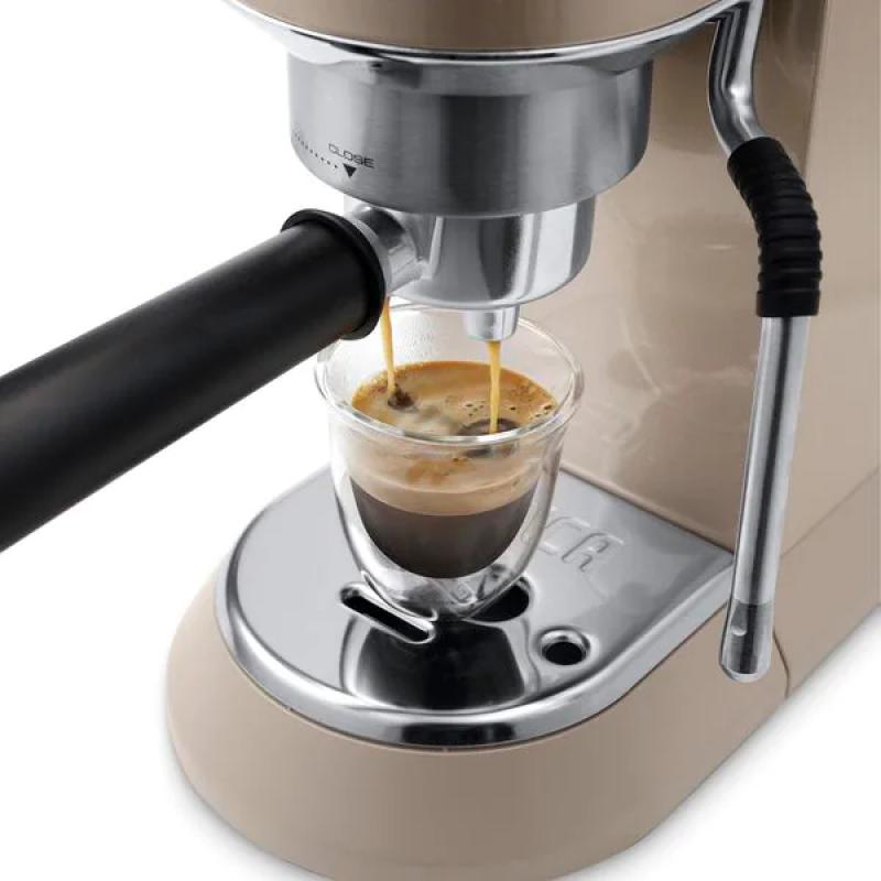 DeLonghi Coffeemachine Dedica Arte EC885 BG DelonghiBG Delonghi BG brown grey (EC885.BG)