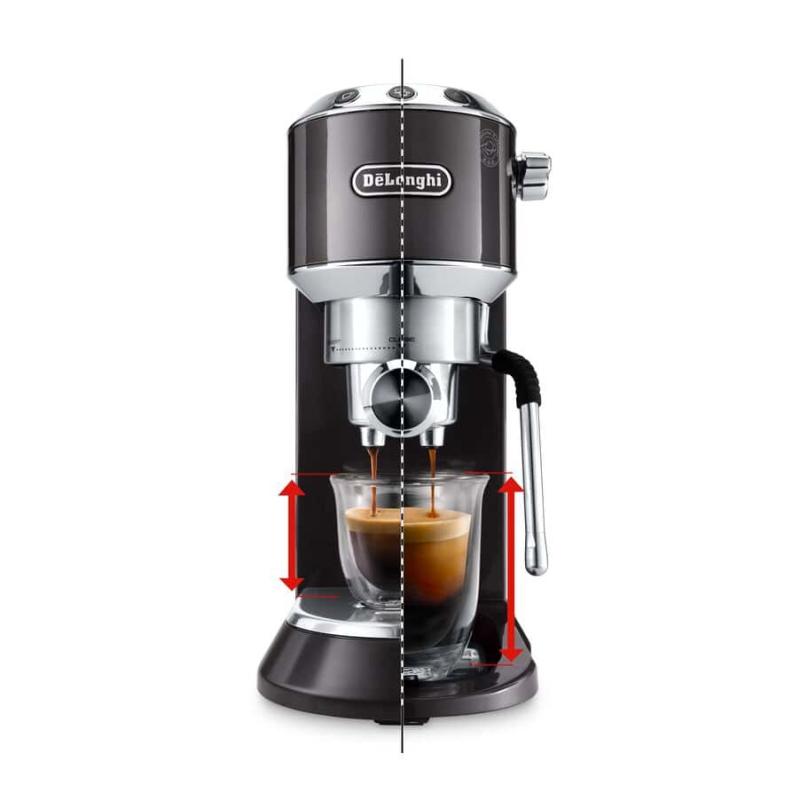 DeLonghi Coffeemachine Dedica Arte EC885 GY DelonghiGY Delonghi GY grey (EC885.GY)