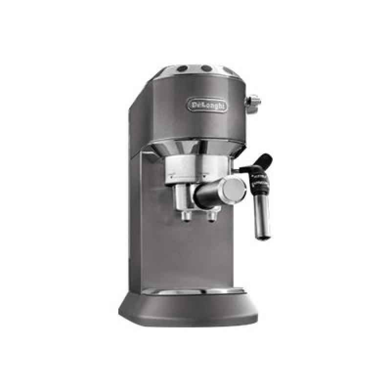 DeLonghi Coffeemachine Dedica Metallics EC785 GY DelonghiGY Delonghi GY grey with Cappuccinatore (EC785.GY)
