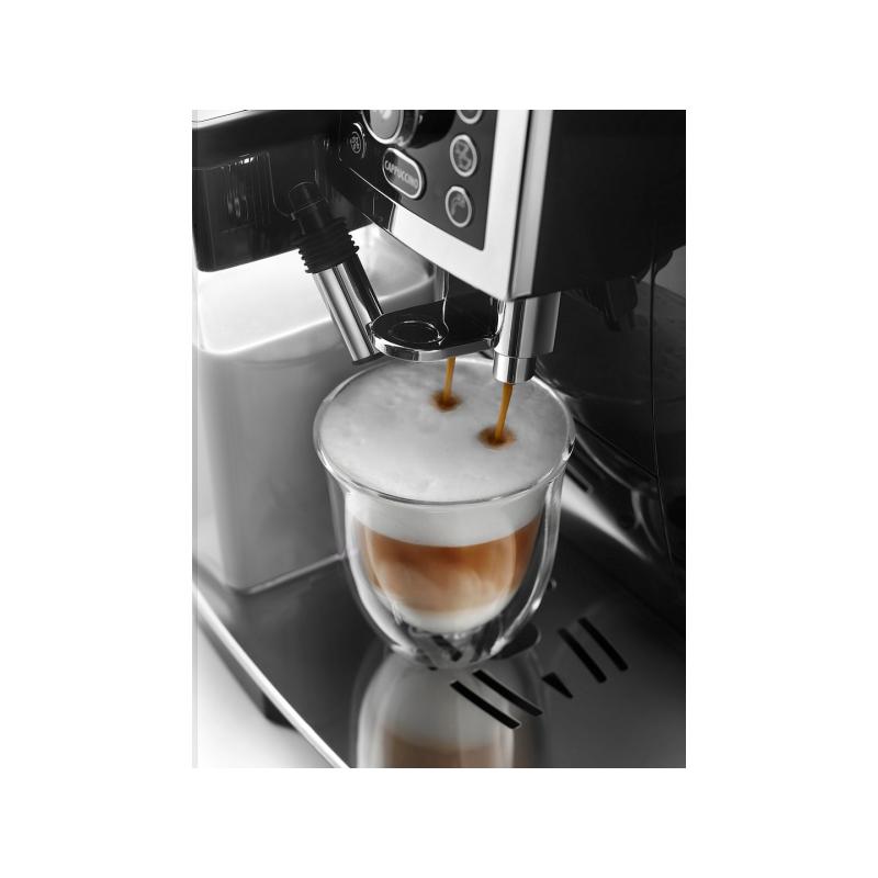 DeLonghi Coffeemachine ECAM 23 463 B Delonghi463 Delonghi 463 black Schwarz with Cappuccinatore (ECAM23.463.B)