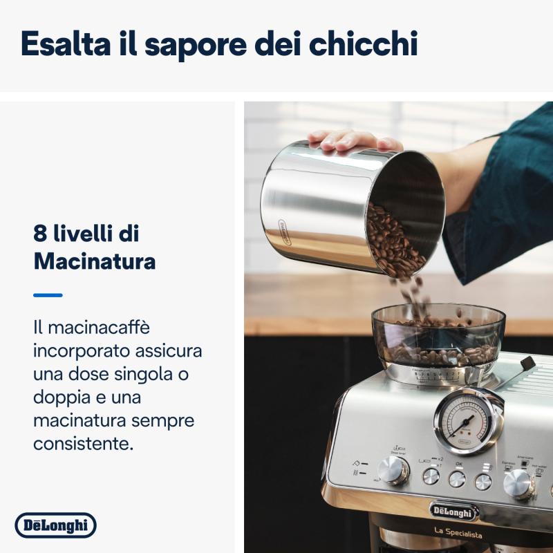 DeLonghi Coffeemachine La Specialista Arte EC9155 MB DelonghiMB Delonghi MB metal black (EC9155.MB)