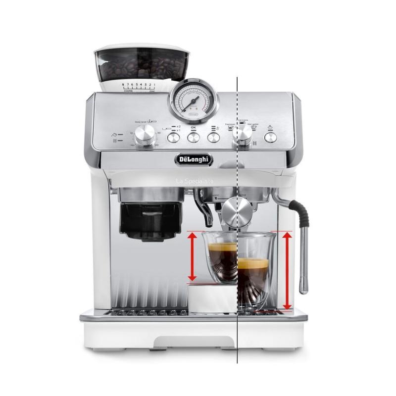 DeLonghi Coffeemachine La Specialista Arte EC9155 W DelonghiW Delonghi W white silver (EC9155.W)