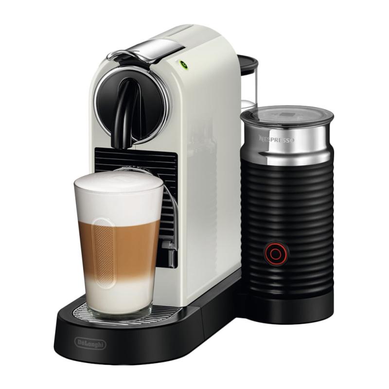 DeLonghi Coffeemachine Nespresso CitiZ EN 267 WAE DelonghiWAE Delonghi WAE white black (EN 267.WAE)