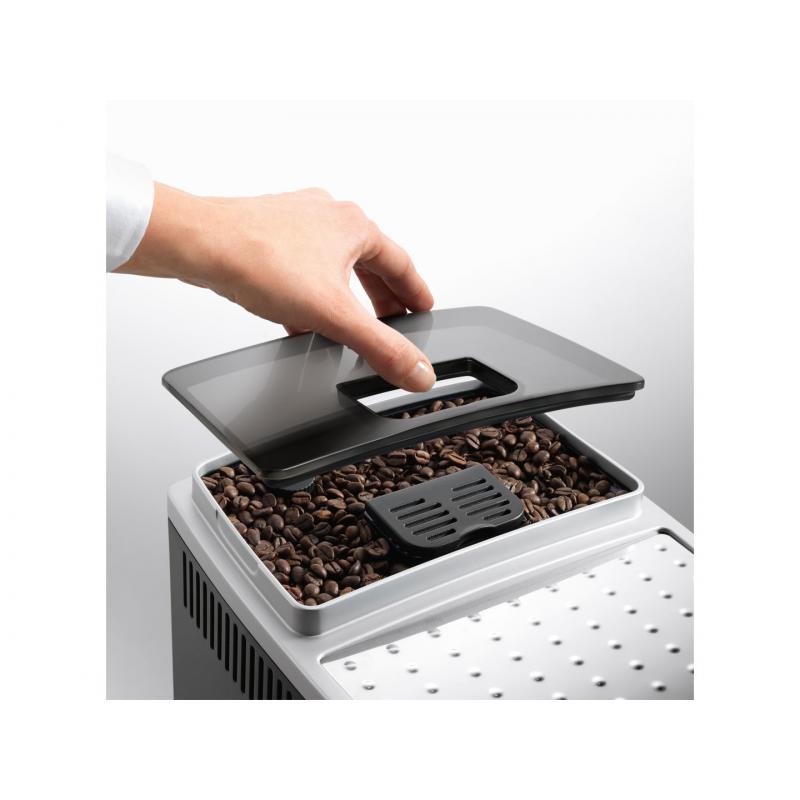 DeLonghi Coffeemachine ECAM 22 110 B Delonghi110 Delonghi 110 black Schwarz with cappuccinatore (ECAM 22.110.B)